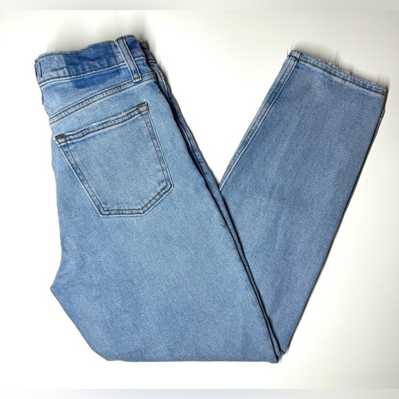 Abercrombie & Fitch The Mom High Rise Distressed Women's Jeans Size 27/4 R - Picture 8 of 10